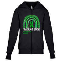 Transplant Strong Survivor Liver Organ Recipient R Youth Zipper Hoodie | Artistshot