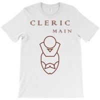 Cleric Main Outline T-shirt | Artistshot