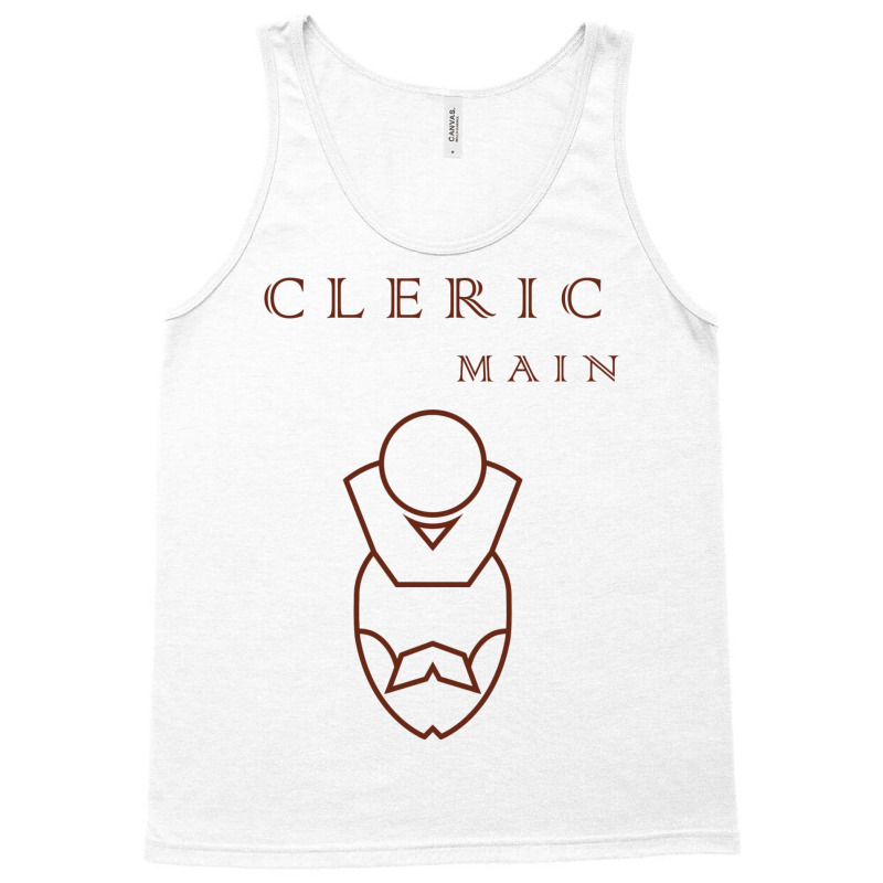 Cleric Main Outline Tank Top | Artistshot