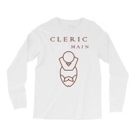 Cleric Main Outline Long Sleeve Shirts | Artistshot