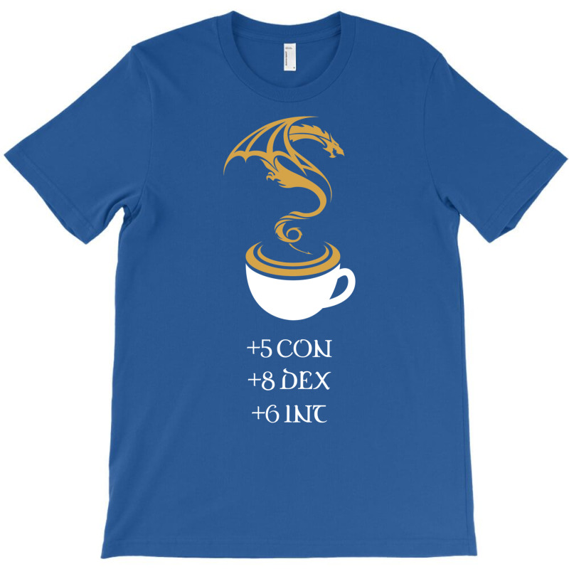 Coffee Stats Tabletop Rpg Addict 7 T-shirt | Artistshot