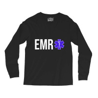 Emr Emergency Medical Responder Gift T Shirt Long Sleeve Shirts | Artistshot