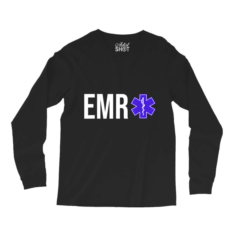 Emr Emergency Medical Responder Gift T Shirt Long Sleeve Shirts | Artistshot