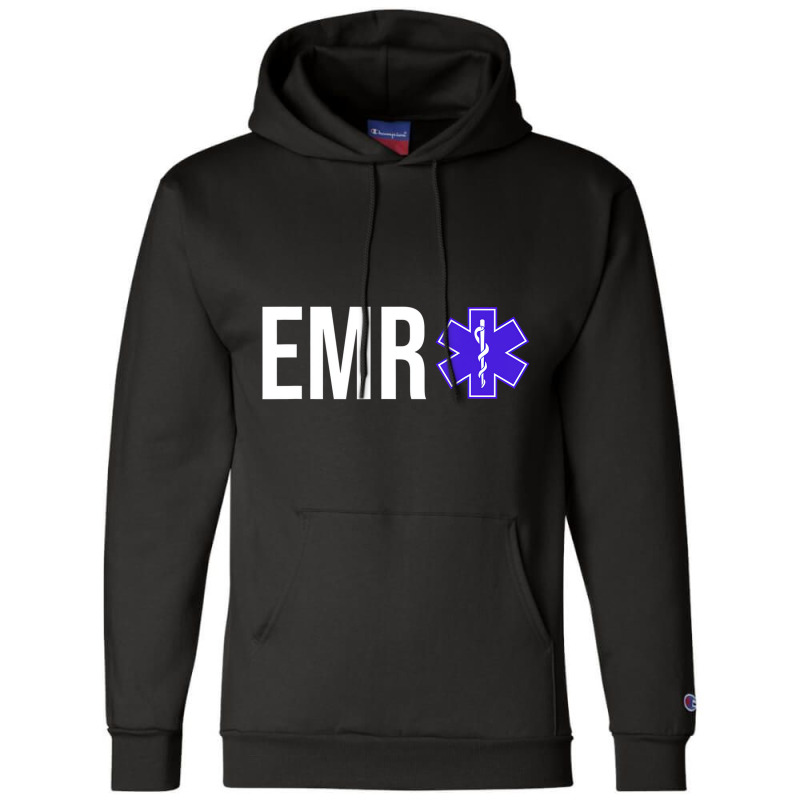 Emr Emergency Medical Responder Gift T Shirt Champion Hoodie | Artistshot