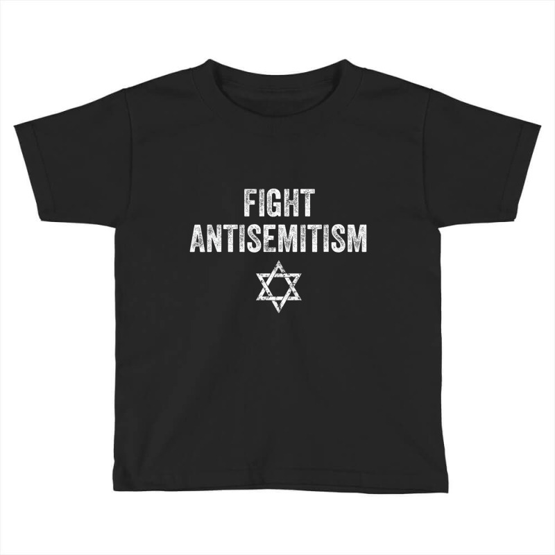 Fight Antisemitism Stop The Hate Jewish Pride T Sh Toddler T-shirt by wafaha | Artistshot