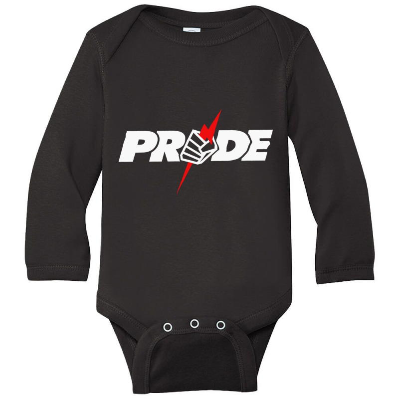 Pride Fighting Long Sleeve Baby Bodysuit by Stelaart | Artistshot