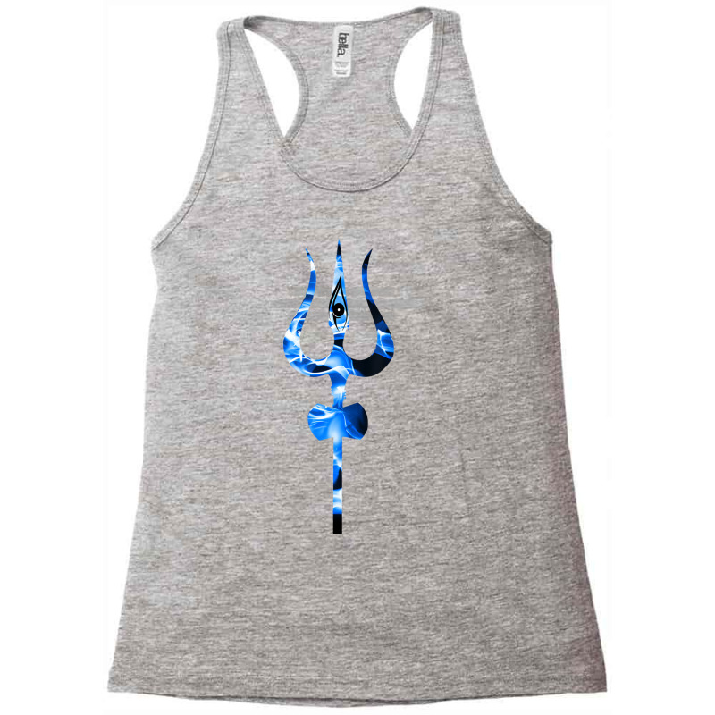 Lord Shiva Divine Trishul Tshirt Racerback Tank by bonne | Artistshot