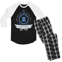 Control Life V1 27 Men's 3/4 Sleeve Pajama Set | Artistshot