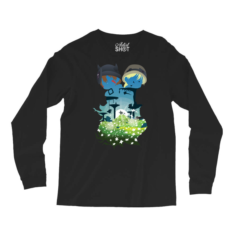 Cave Explorers Negative Space Long Sleeve Shirts by masfiaano4 | Artistshot