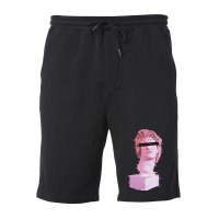 Censored Macintosh Plus Floral Shoppe [vaporwave] Fleece Short | Artistshot