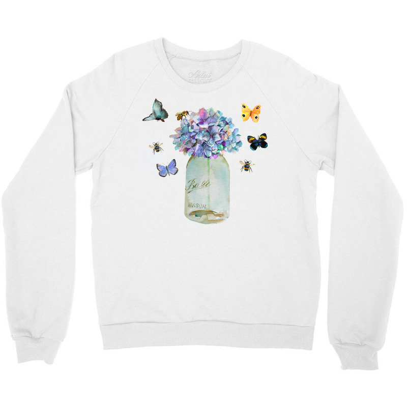 New Hampshire The Granite State Est. 1788 Mountain Crewneck Sweatshirt | Artistshot