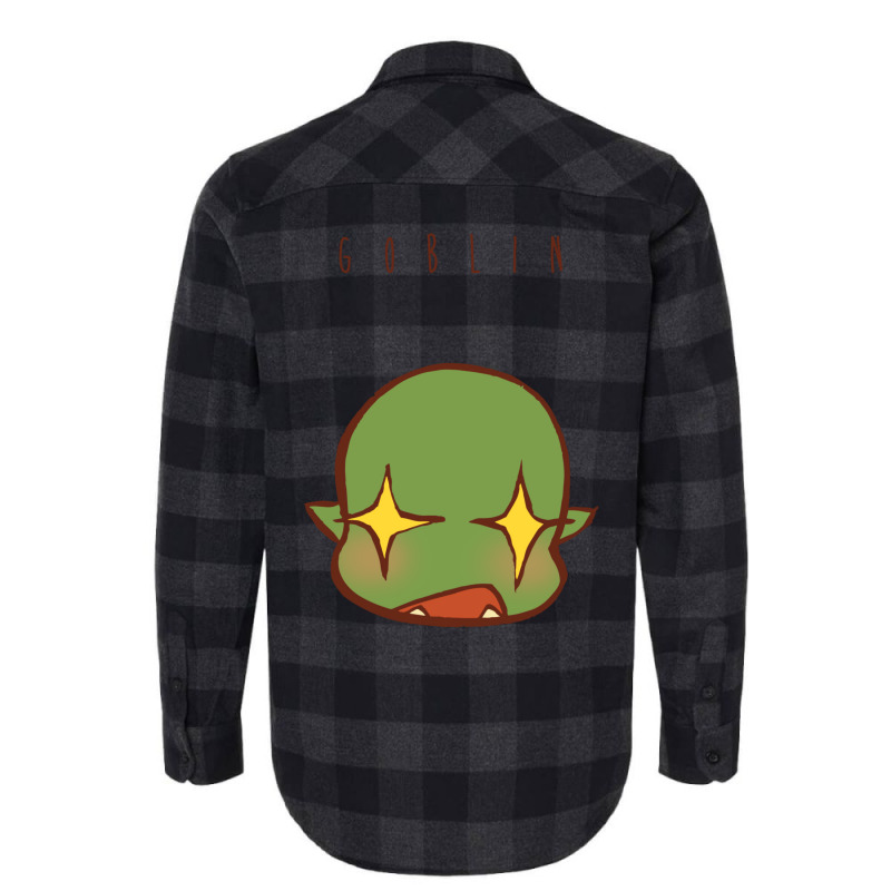 Cute Chibi Glare Goblin Flannel Shirt | Artistshot