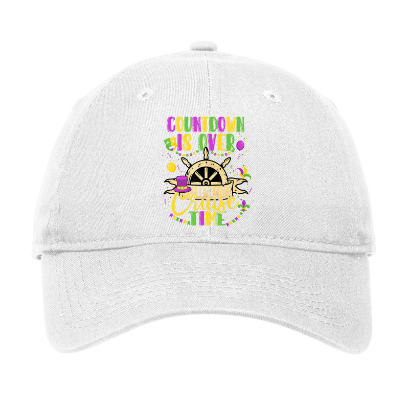 Countdown Is Over It's Cruise Time Funny Cruise Ma Adjustable Cap by scrabeck | Artistshot