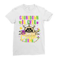 Countdown Is Over It's Cruise Time Funny Cruise Ma Ladies Fitted T-shirt | Artistshot