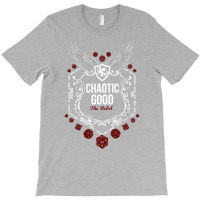 Chaotic Good   Black Alignment Series T-shirt | Artistshot