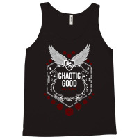 Chaotic Good   Black Alignment Series Tank Top | Artistshot