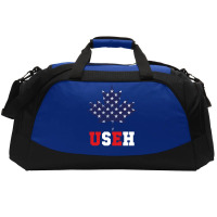 Useh Maple Leaf Flag Active Duffel | Artistshot