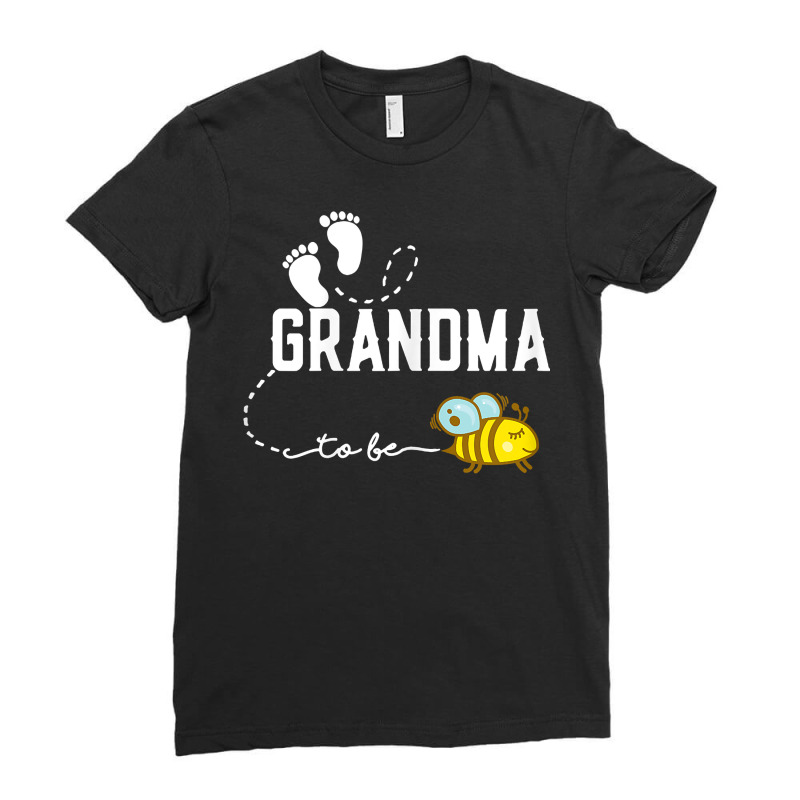 Womens New Grandma Gift Grandma To Bee Funny Mothe Ladies Fitted T-shirt | Artistshot