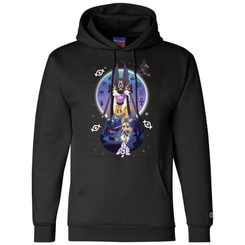 Cyno Negative Space Champion Hoodie by rokazhiruc | Artistshot