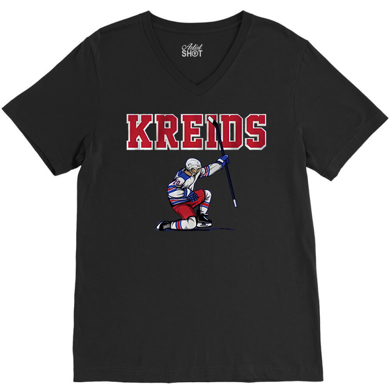 Chris Kreider V-Neck Tee by masfiaano4 | Artistshot