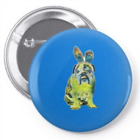 English Bulldog Sitting Again Pin-back Button | Artistshot