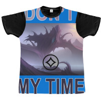 Don't Waste My Time Eldrazi Titan Magic Card Desig Graphic T-shirt | Artistshot