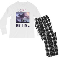 Don't Waste My Time Eldrazi Titan Magic Card Desig Men's Long Sleeve Pajama Set | Artistshot