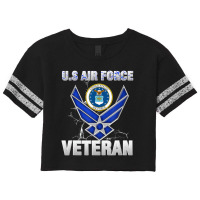 Vintage Us Air Force Veteran Tee   Vintage Usaf Ve Scorecard Crop Tee | Artistshot