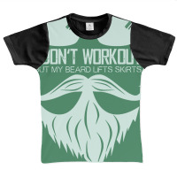 I Don't Workout But My Beard Lifts Skirts Graphic Youth T-shirt | Artistshot