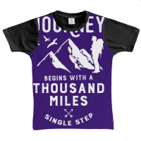 The Journey Of A Thousand Miles Graphic Youth T-shirt | Artistshot