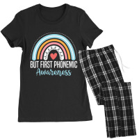 But First Phonemic Awareness Science Of Reading Te Women's Pajamas Set | Artistshot