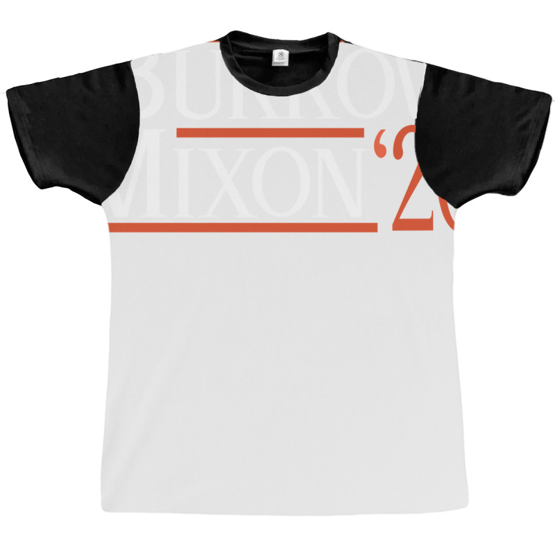 Cincinnati Football Burrow Mixon 20 Graphic T-shirt by masfiaano4 | Artistshot