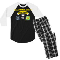 All American Cw Football Show Men's 3/4 Sleeve Pajama Set | Artistshot