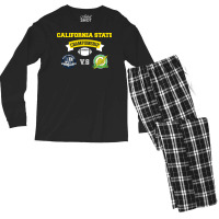 All American Cw Football Show Men's Long Sleeve Pajama Set | Artistshot