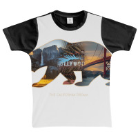 California Dream Bear T Shirt Graphic Youth T-shirt | Artistshot