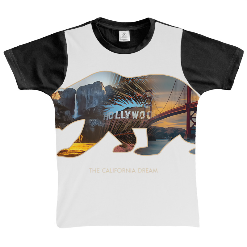 California Dream Bear T Shirt Graphic Youth T-shirt by ravand | Artistshot