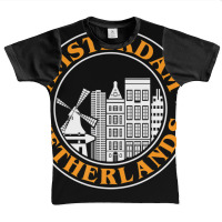 Holland Amsterdam Skyline Amsterdam Netherlands T Graphic Youth T-shirt | Artistshot