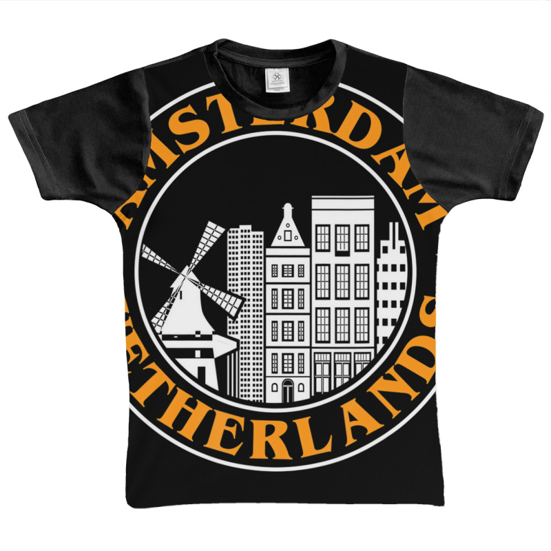 Holland Amsterdam Skyline Amsterdam Netherlands T Graphic Youth T-shirt | Artistshot