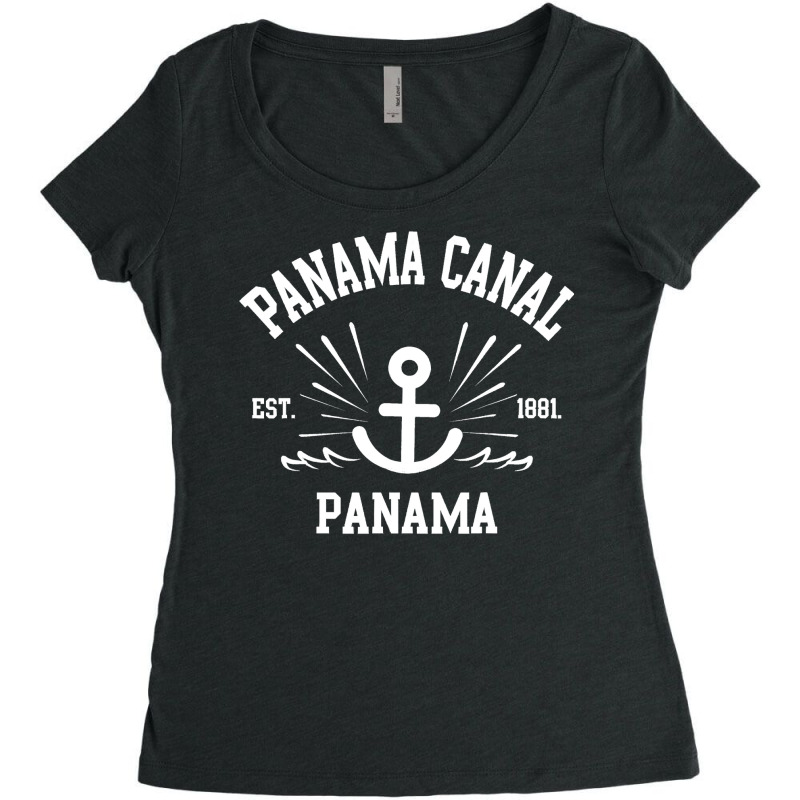 Panama Canal T Shirt Women's Triblend Scoop T-shirt by arainro | Artistshot