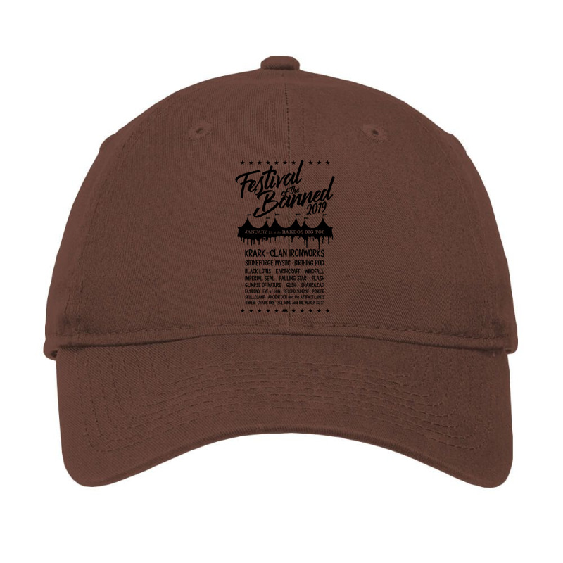 Festival Of The Banned 2019   Light Theme Adjustable Cap by wronazeinerl | Artistshot