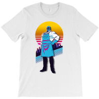 City Hunter   Umibôzu Retrowave T-shirt | Artistshot