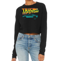 Truck Of The Future Cyber Tech 80s Futuristic Truc Cropped Sweater | Artistshot