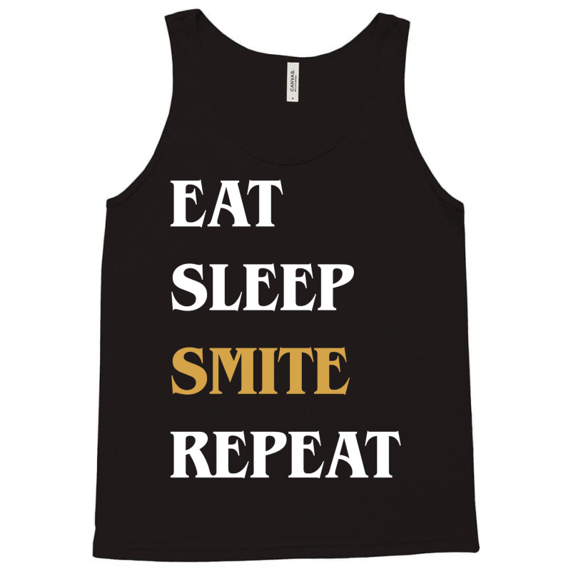 Eat Sleep Smite Repeat   Funny Paladin 17 Tank Top | Artistshot