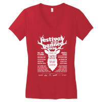 Festival Of The Banned 2020   Dark Theme 7 Women's V-neck T-shirt | Artistshot