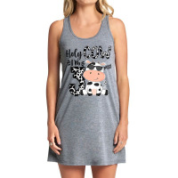 Holy Cow I'm 3 Birthday Boy 3rd Cow Farm Animals B Tank Dress | Artistshot