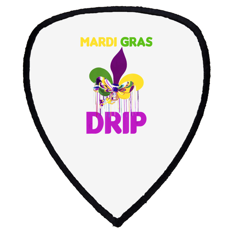 Mardi Gras Drip Cute Mardi Gras Carnival Costume P Shield S Patch | Artistshot