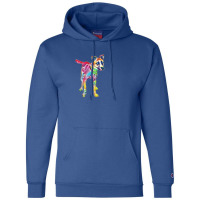 Excited Large Mixed Breed Dog Champion Hoodie | Artistshot