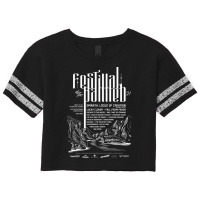 Festival Of The Banned 2021   Dark Theme 23 Scorecard Crop Tee | Artistshot