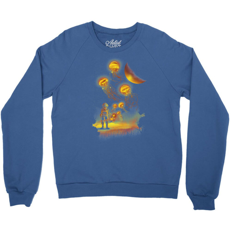 Close Encounter Crewneck Sweatshirt by masfiaano4 | Artistshot