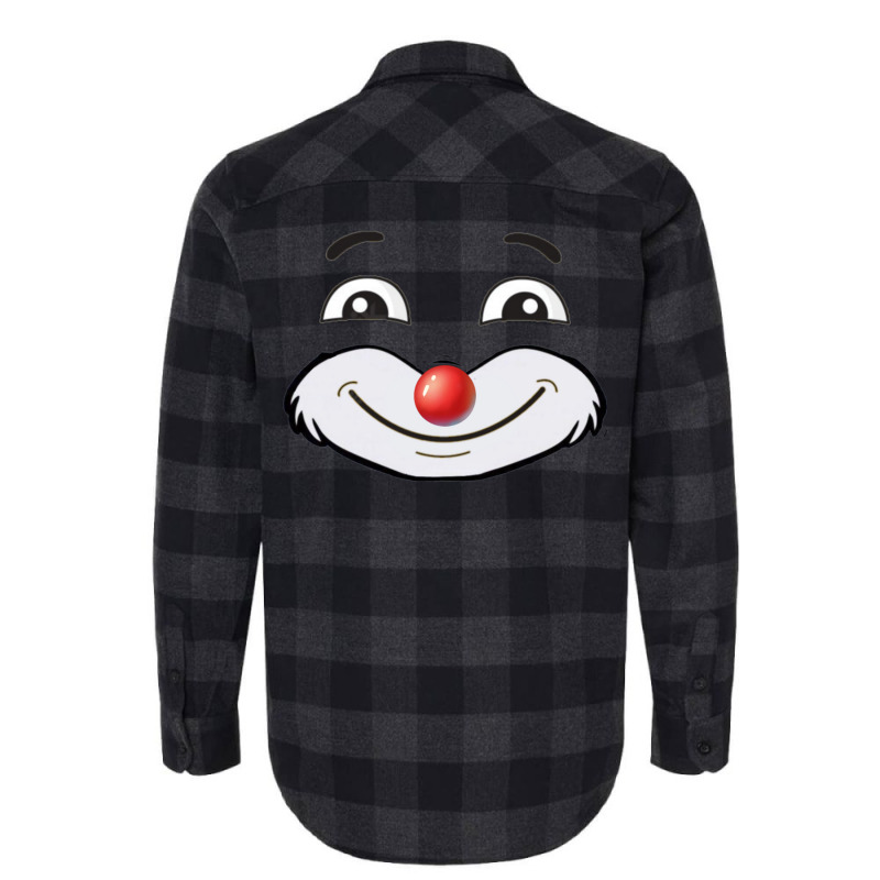 Clown Smile Flannel Shirt by masfiaano4 | Artistshot